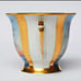 NIB *Captain's Cup 'LEOPARD' Porcelai by A. Warning Corner (Hamburg)