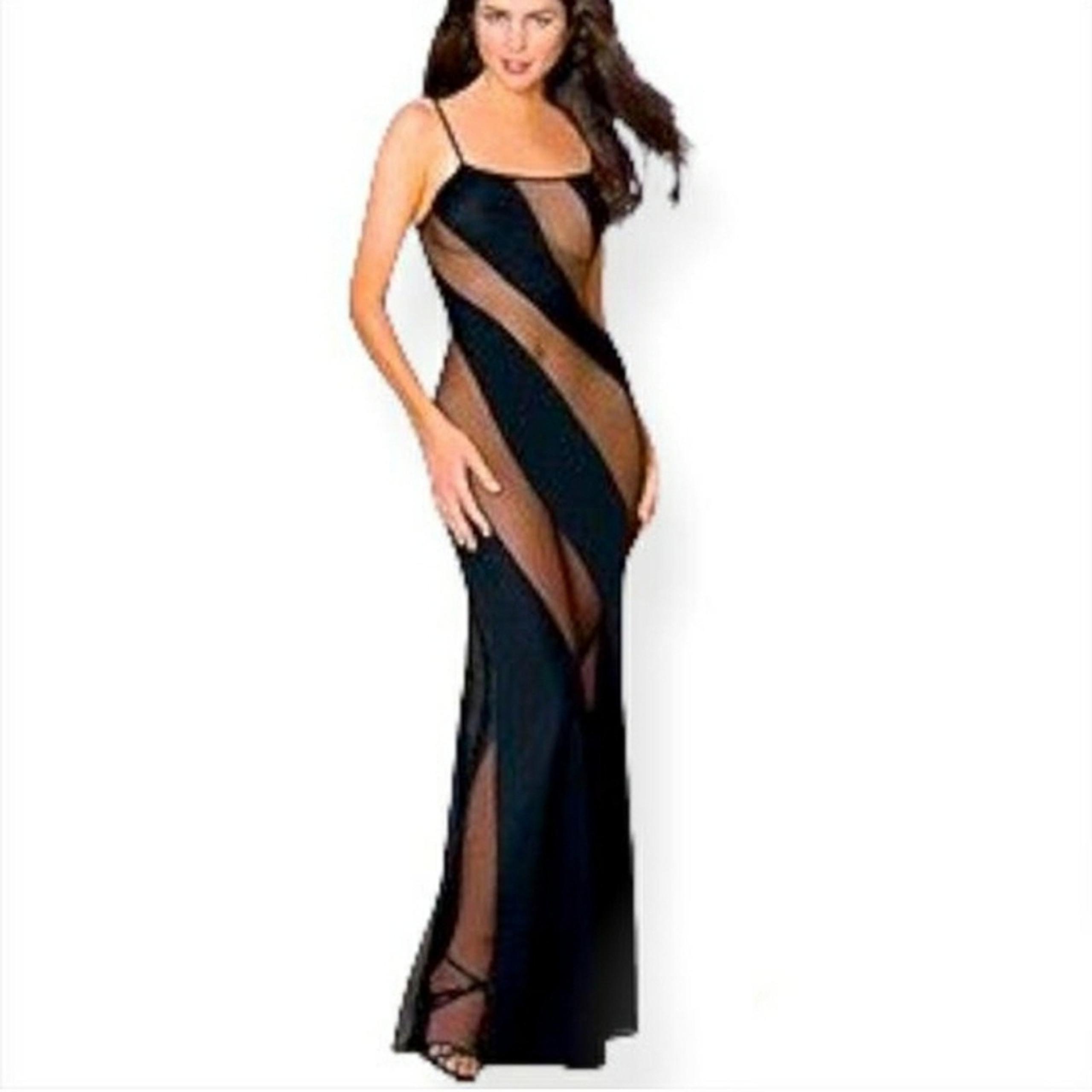 VTG Frederick's Spiral Maxi Slip