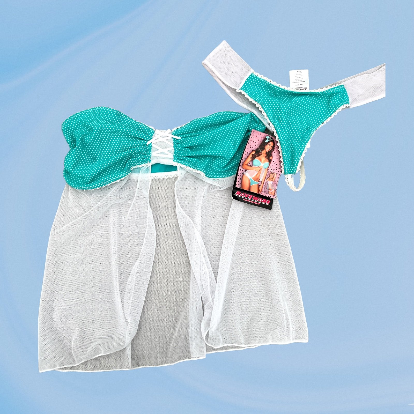 Deadstock rave wear lingerie set