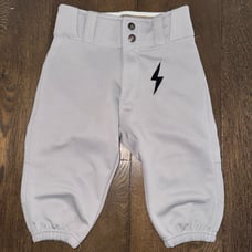 Bruce Bolt Premium Pro Baseball Short Pants Gray Youth M