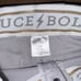 Bruce Bolt Premium Pro Baseball Short Pants Gray Youth M