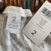 Chico’s Slinky Knit Maxi Skirt Size 2 Large Blue Brown Multi Maxine Print NEW