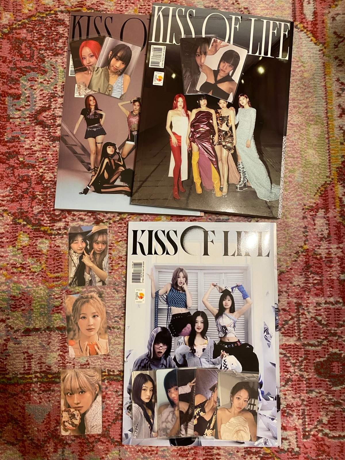 Kiss of Life / kiof Album and Photocard Lot