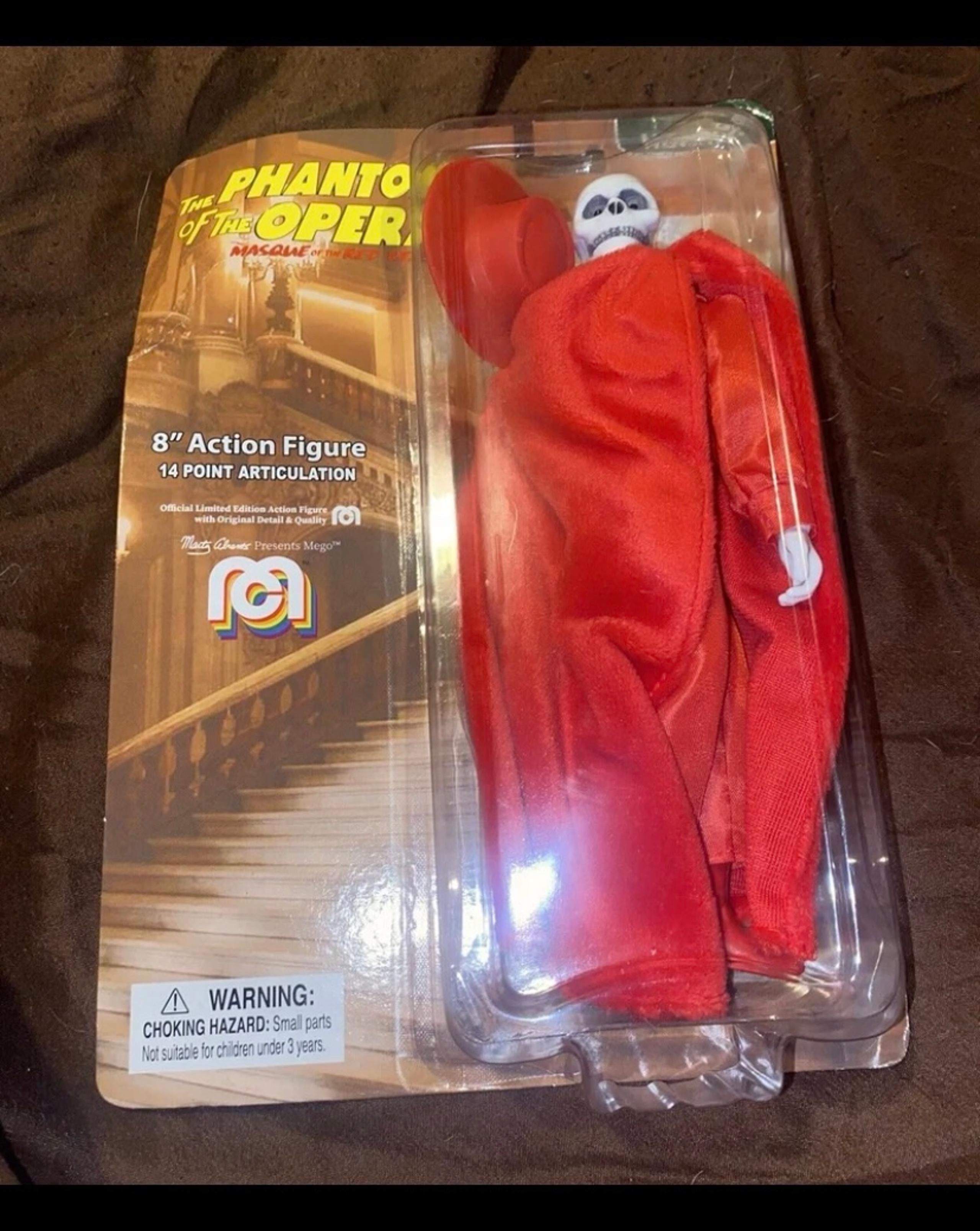 Phantom of the Opera Masque Red Death MEGO 8" Horror Action Figure NEW SEALED