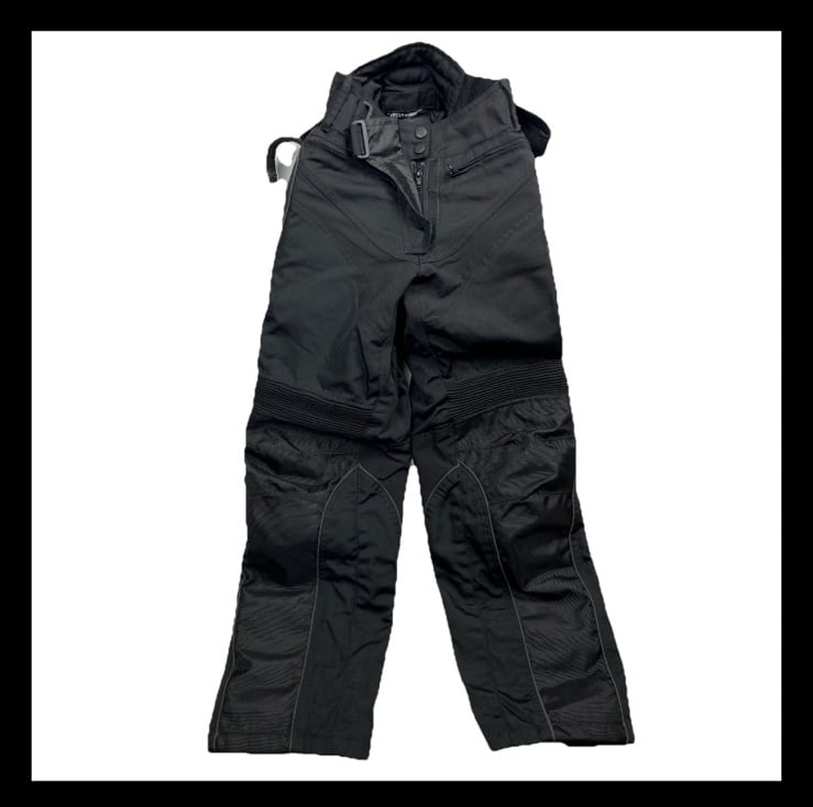 Fieldsheer Motorcycle Pants Padded Motocross Women’s 4 Black Biker 28” Inseam