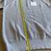 NWT Onia Men Waffle Knit Cotton Cashmere Crewneck Pullover Sweater Gray Large