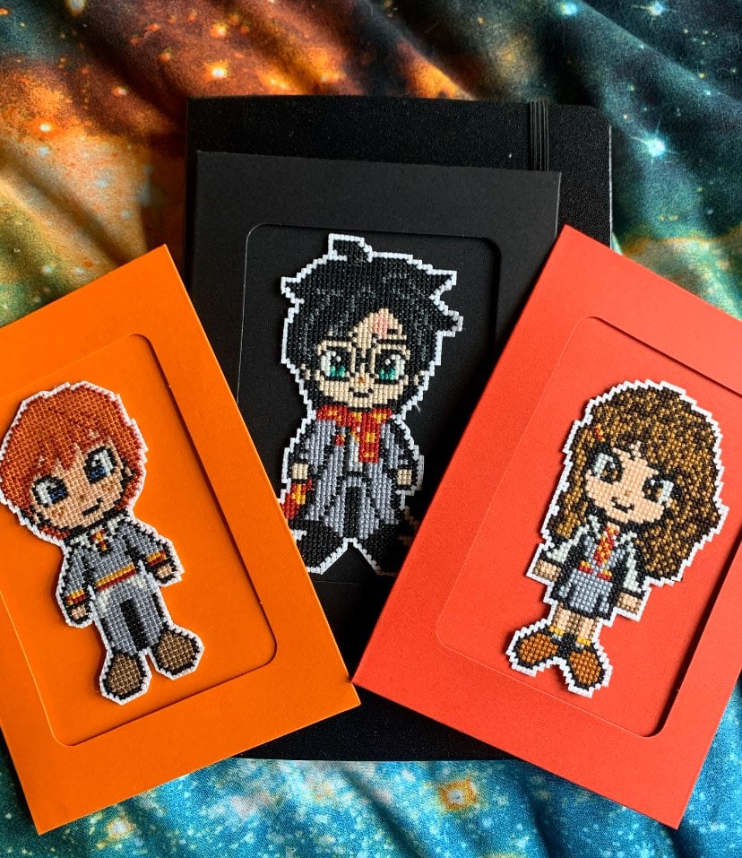 Harry Porrt Cross Stitch Duo