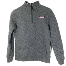 Vineyard Vines XXS Gray Half Zip Sweater