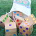 Big Rollers Lawn Dice (Rainbow Edition)