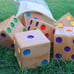 Big Rollers Lawn Dice (Rainbow Edition)