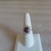 Indian Star Ruby and Multi-gems Star Ring.