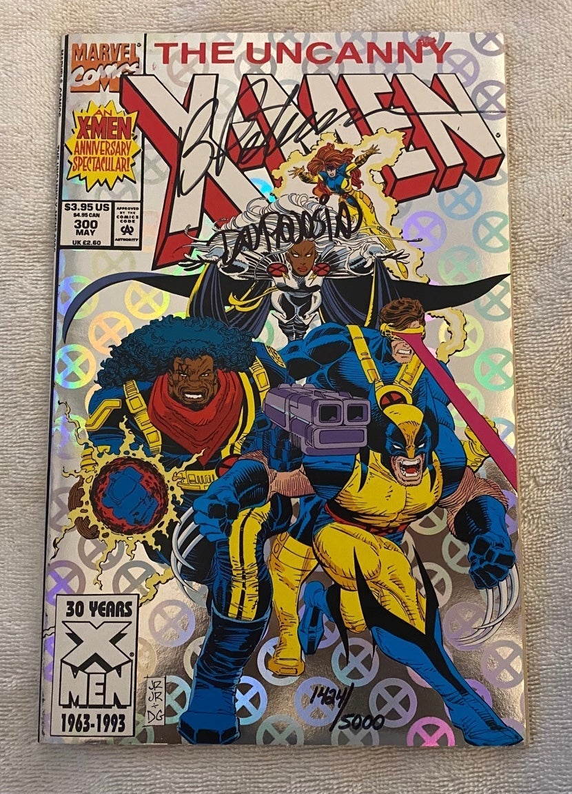 Uncanny X-Men #300 30 Years Marvel Anniversary Halographix Foil Comic Book