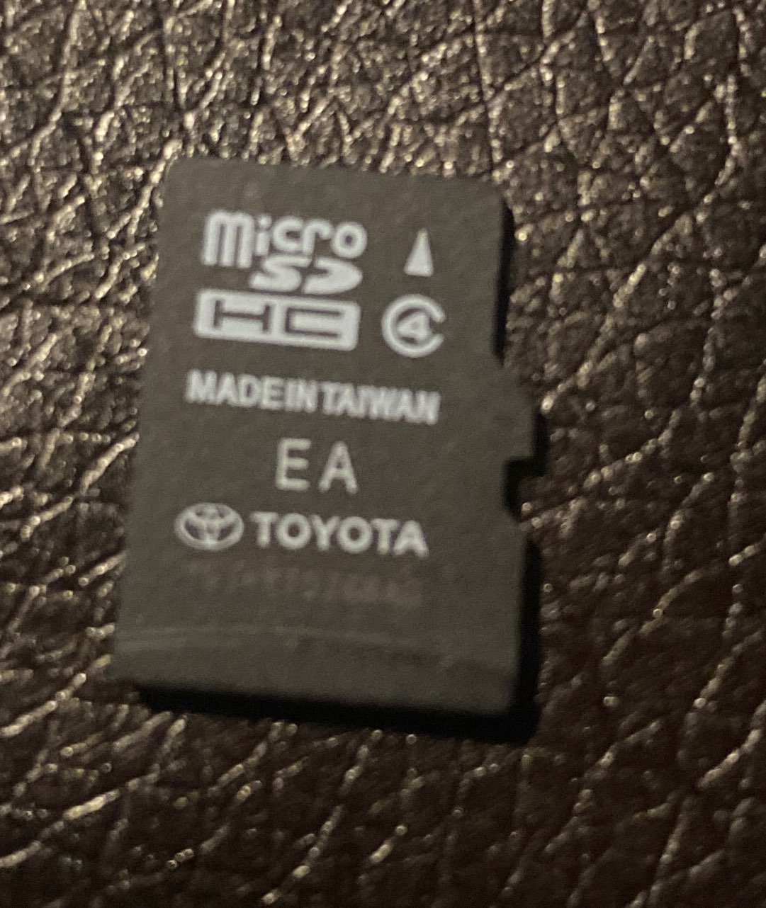 Toyota Micro SD Navigation Map Card OE18