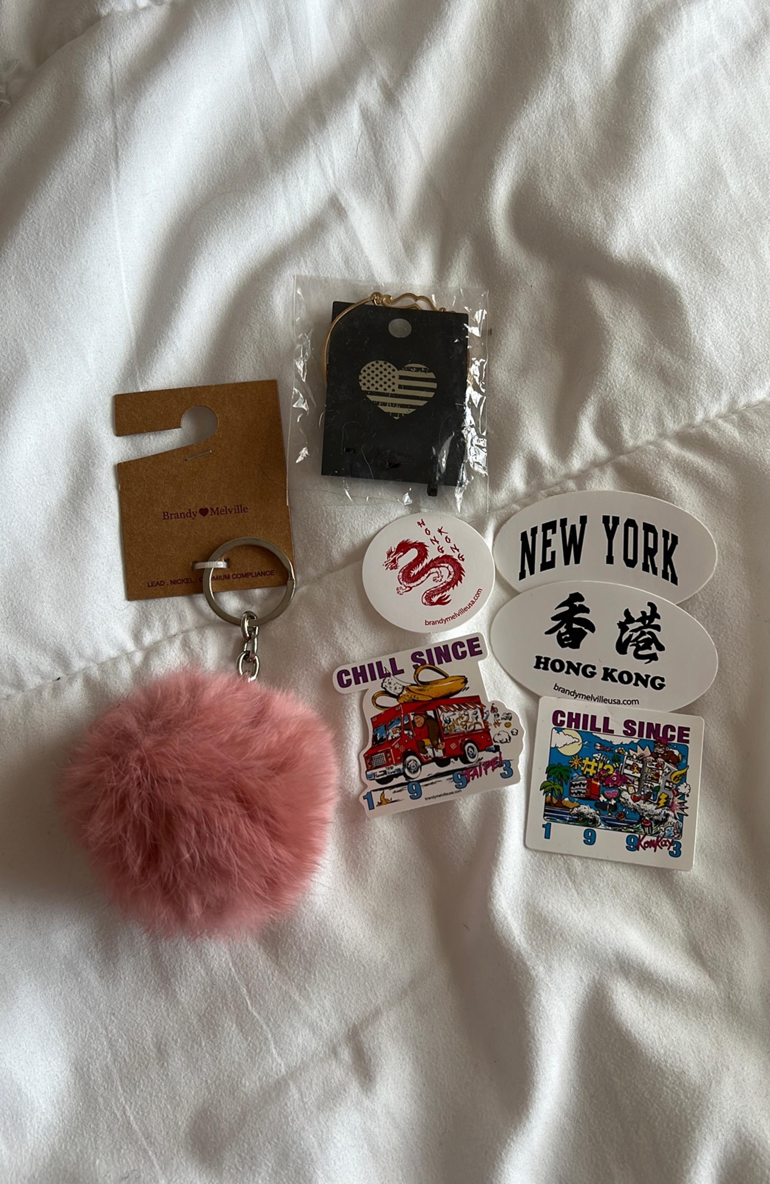 Brandy Melville keychain NWT