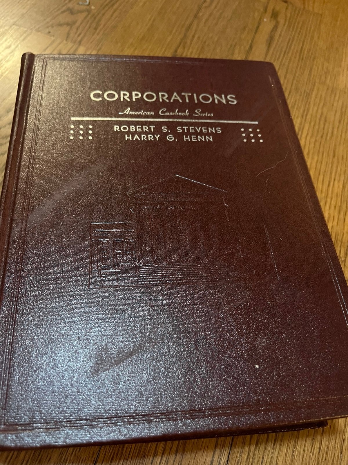 VTG CORPORATIONS American Casebook Series By ROBERT S. STEVENSHARRY G. HENN