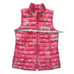 J. Jill Puffer Vest Quilted Sleeveless Full Zip Pink Spring Floral Size XS EUC