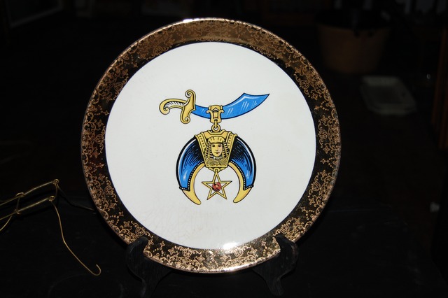 Collectible Shriners plate