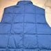 Beyond Yoga Puffer Vest Gilet Blue Size XL