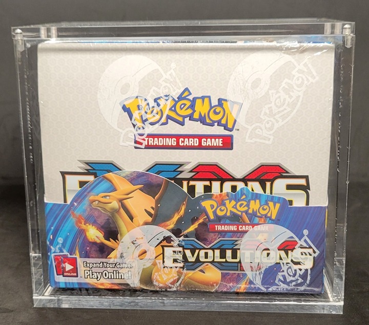 Pokemon Magnetic Booster Box Acrylic Case! Pokémon only Card Protective Display!