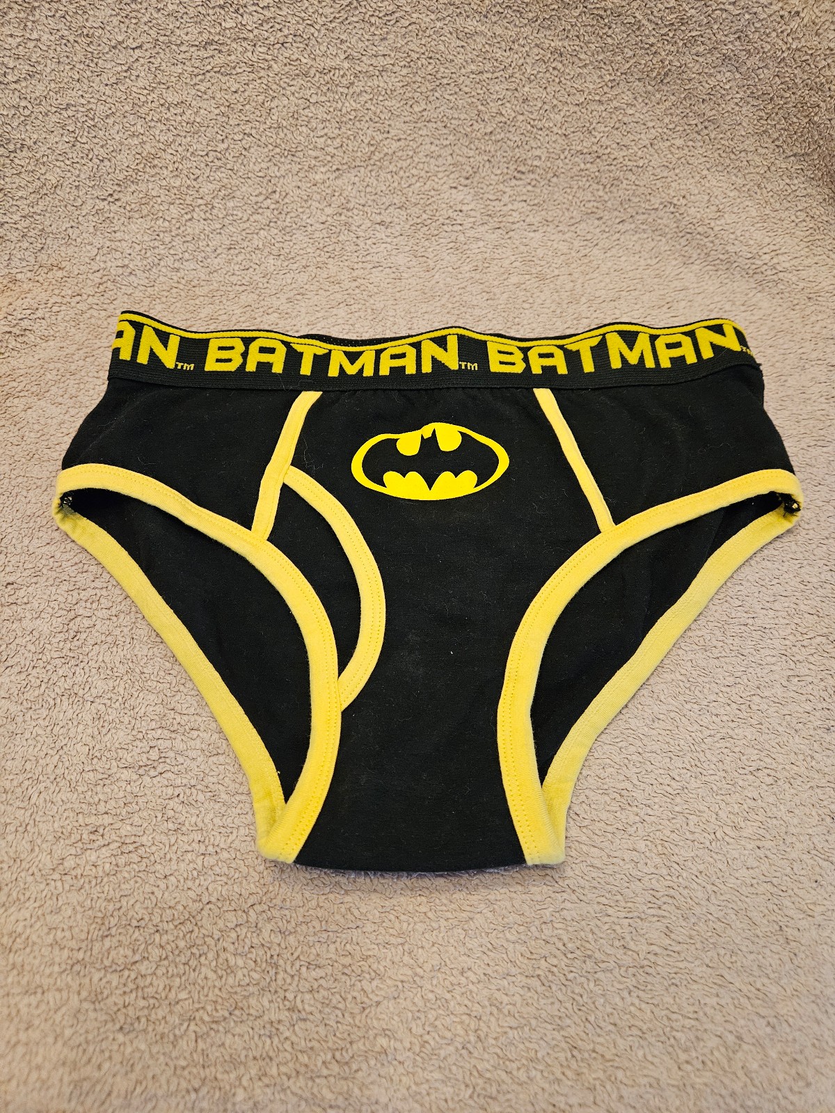 DC Comics Batman Spandex Briefs - Size Small