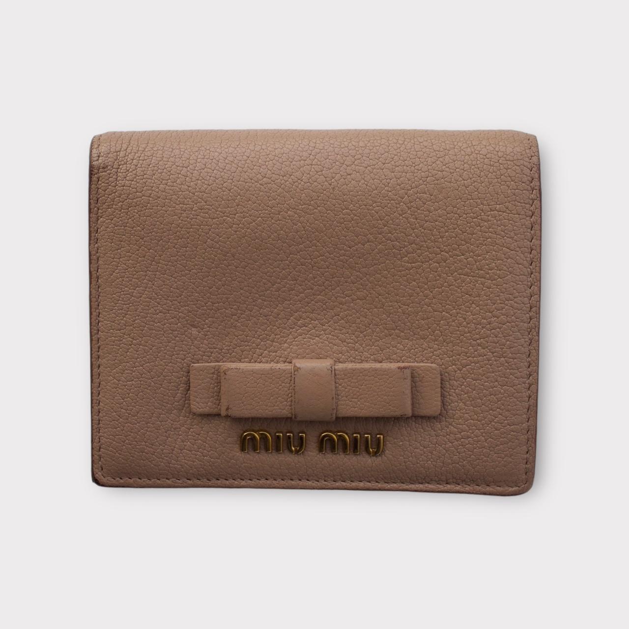 Miu Miu Women's Tan Wallet-purses