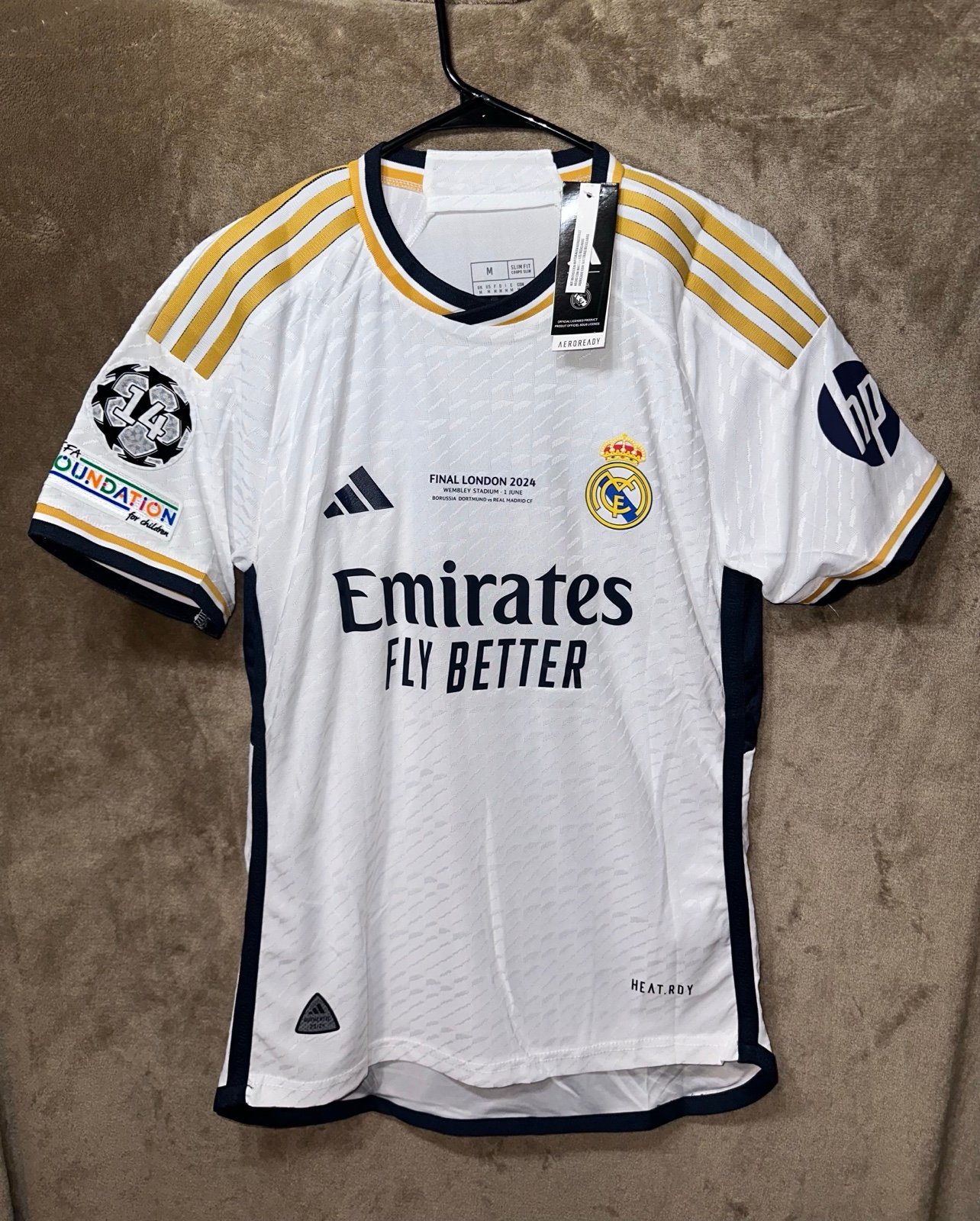 Rodrygo 11 Real Madrid 2024 Adidas UEFA UCL Final vs Dortmund