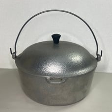 Vintage Hammercraft Hammered Club Aluminum 4 1/2 Quart Qt. Dutch Oven With Lid