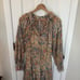Women’s Free People Feeling Groovy Maxi Dress Ivory Blue Size XS