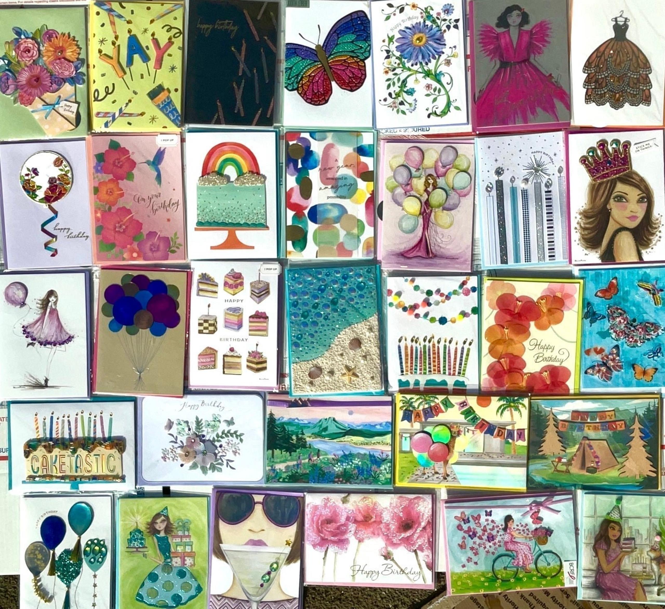 30 Papyrus birthday cards NEW RELEASES + CLASSICS! Retail $320