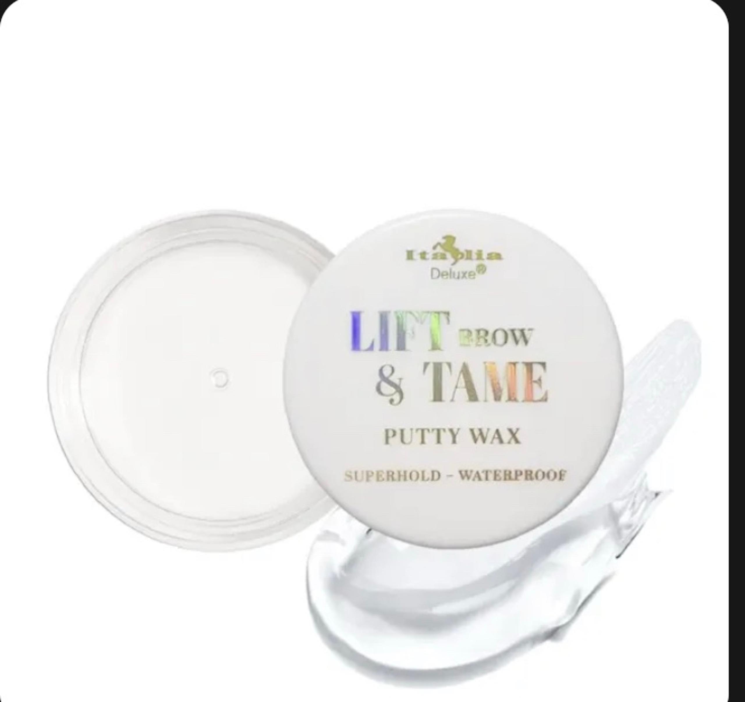 Italia Deluxe Lift Brow & Tame Putty Wax  Superhold Waterproof Eyebrow Styler