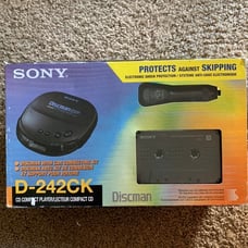 Vintage Sony Discman CD (Read Descriptio