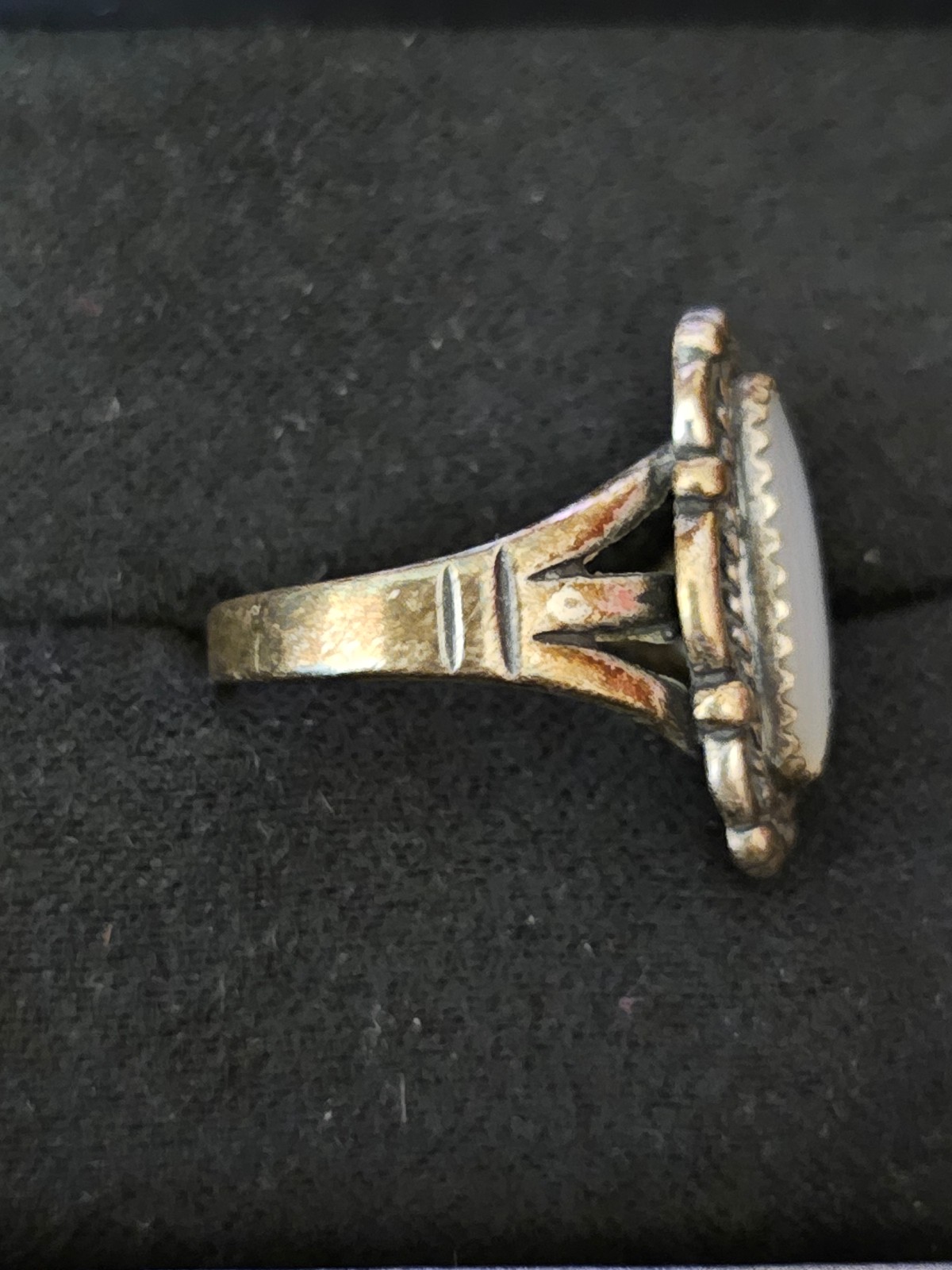 希少 ナバホ族 Wilbert Manning sterling シルバーリング