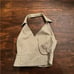 Beige / creme - halter top with tie - size xs