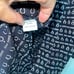 Gray Market Womens Robe Black White One Size Kako Block Printed Pure Cotton NWT