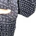 Gray Market Womens Robe Black White One Size Kako Block Printed Pure Cotton NWT