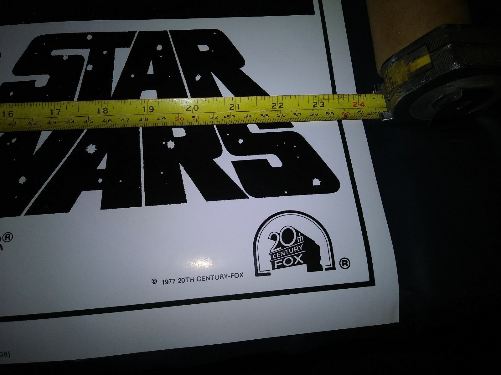 ((( SALE!! ))) 1993 Star Wars,A New Hope,24×36 Poster,Near Mint!