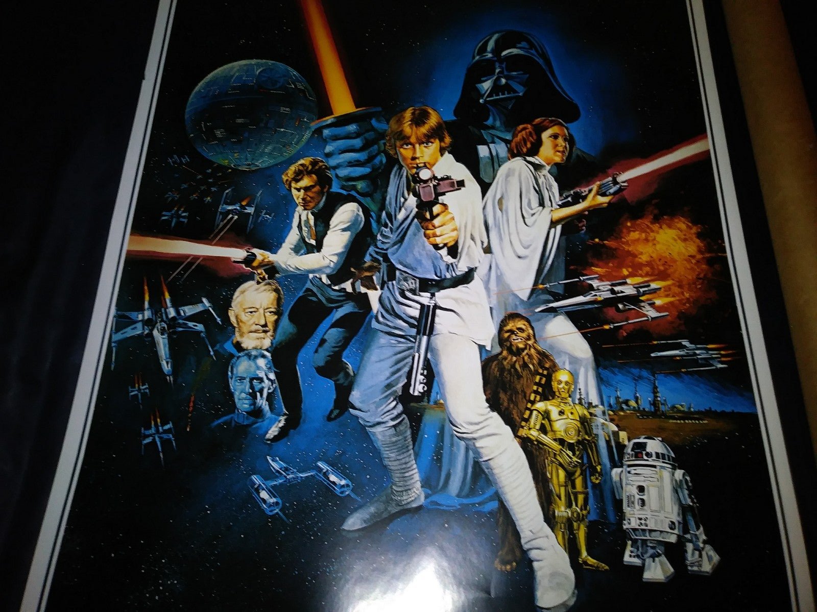 ((( SALE!! ))) 1993 Star Wars,A New Hope,24×36 Poster,Near Mint!