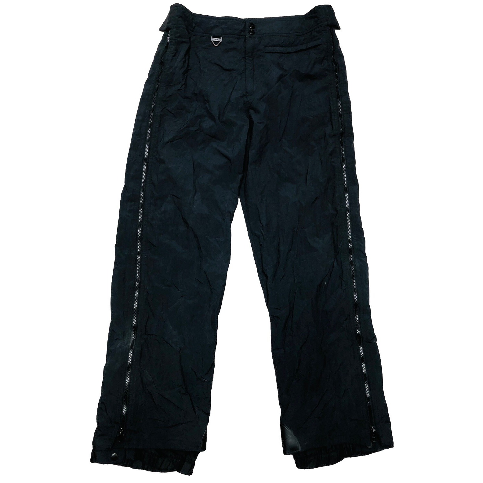 Vintage Tyrolia Snow Ski Pants Women's L Black Retro