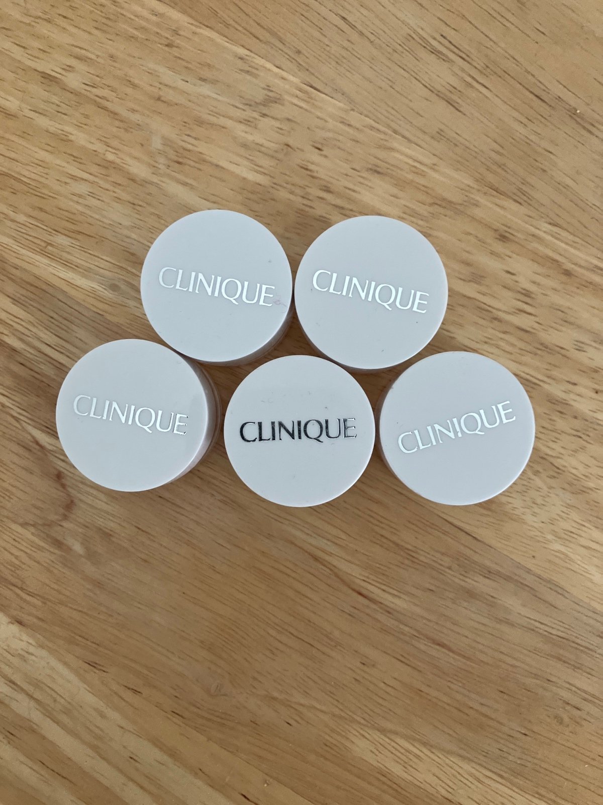 RARE 6pc Clinique travel size jars