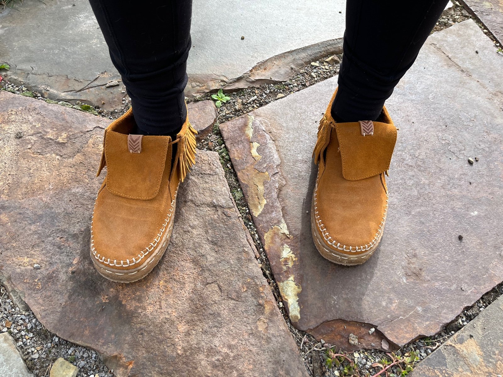 Laid back London moccasins
