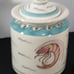 3 piece set of canisters crawfish pattern by De La Mer