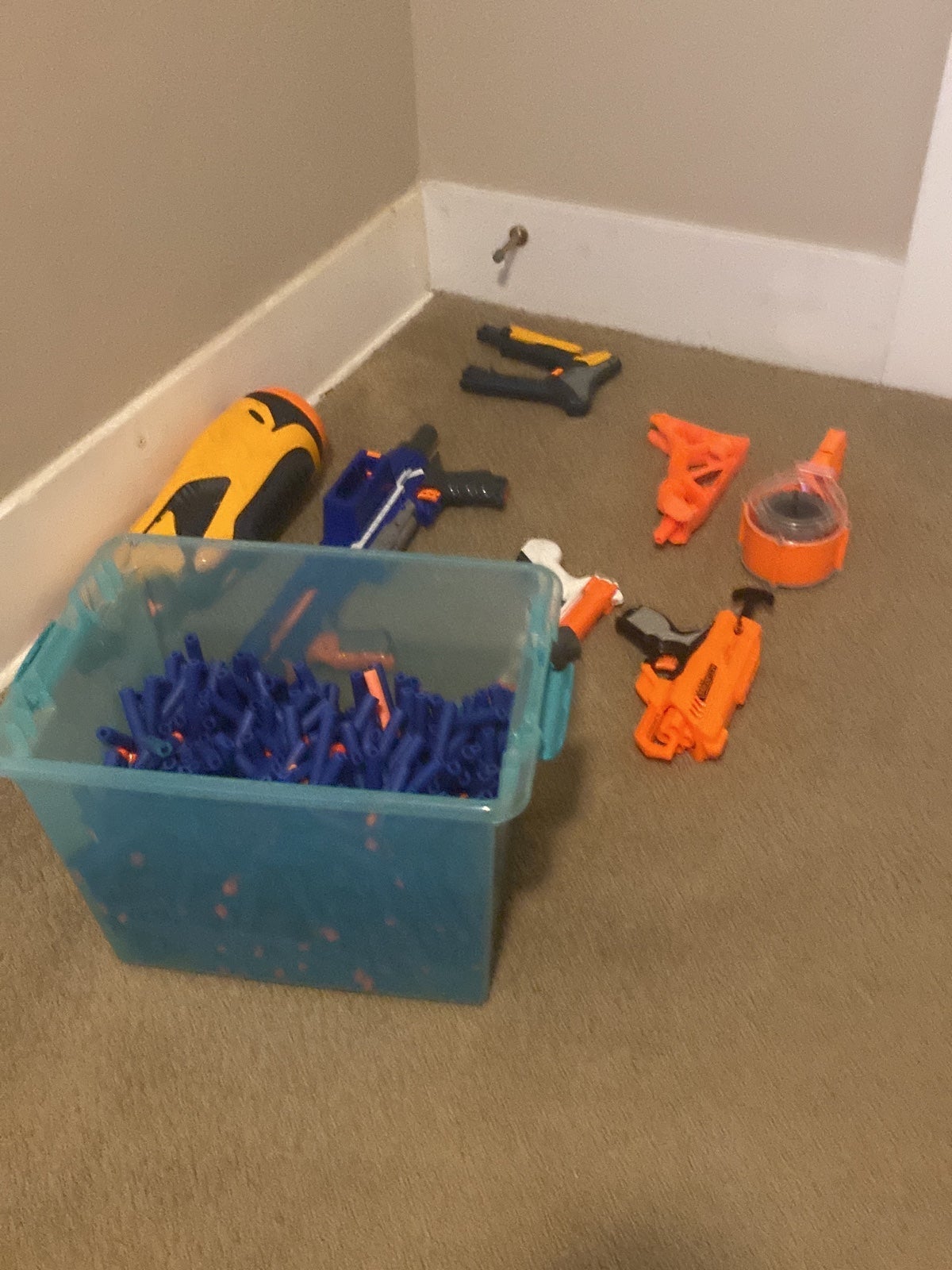 nerf guns and bullets