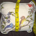 Vintage Fabric Perched 4 Birds Nature Pillow 10.5 x 9 Single Stitch