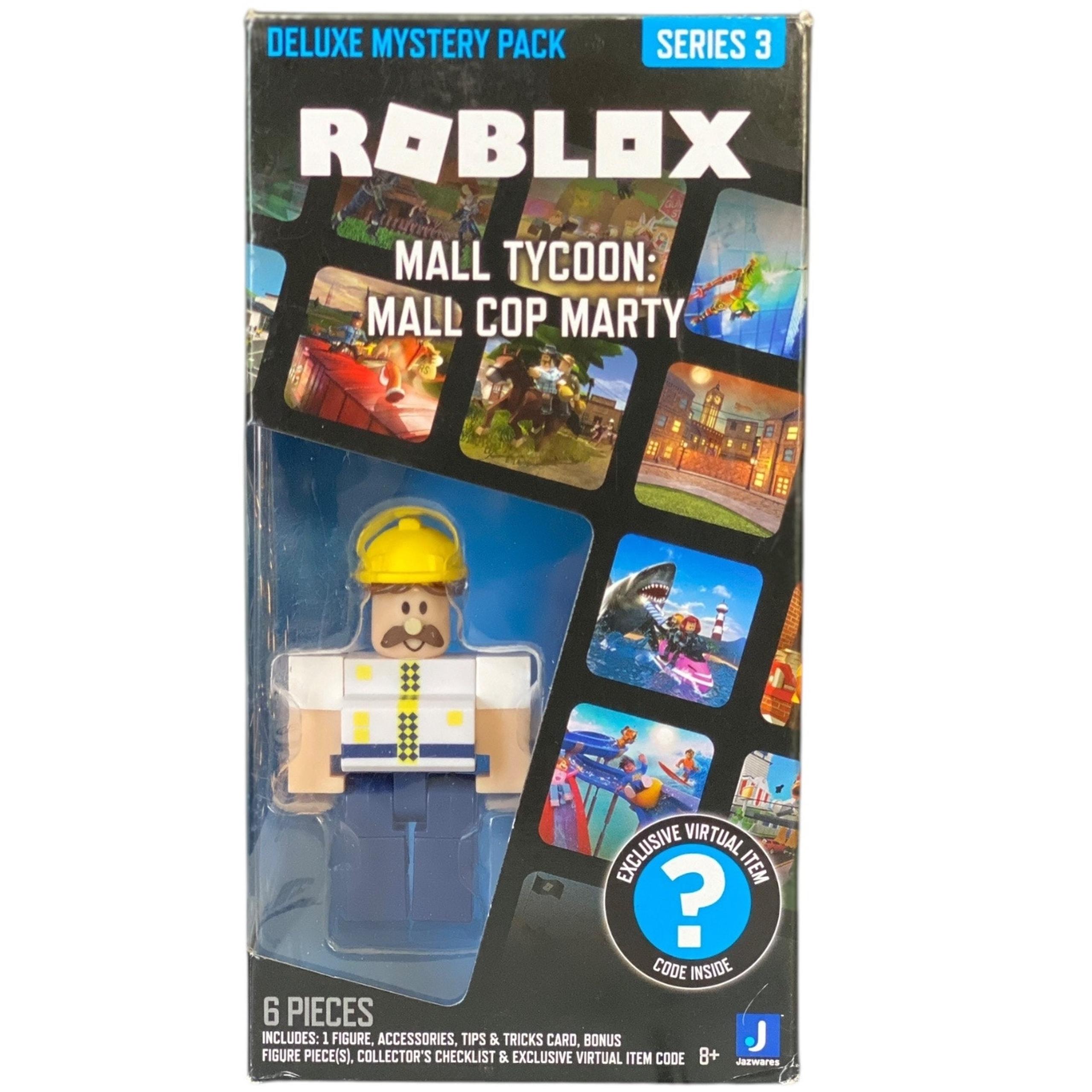 Roblox Series 3 Mall Tycoon: Mall Cop
Marty 3-Inch Deluxe Pack