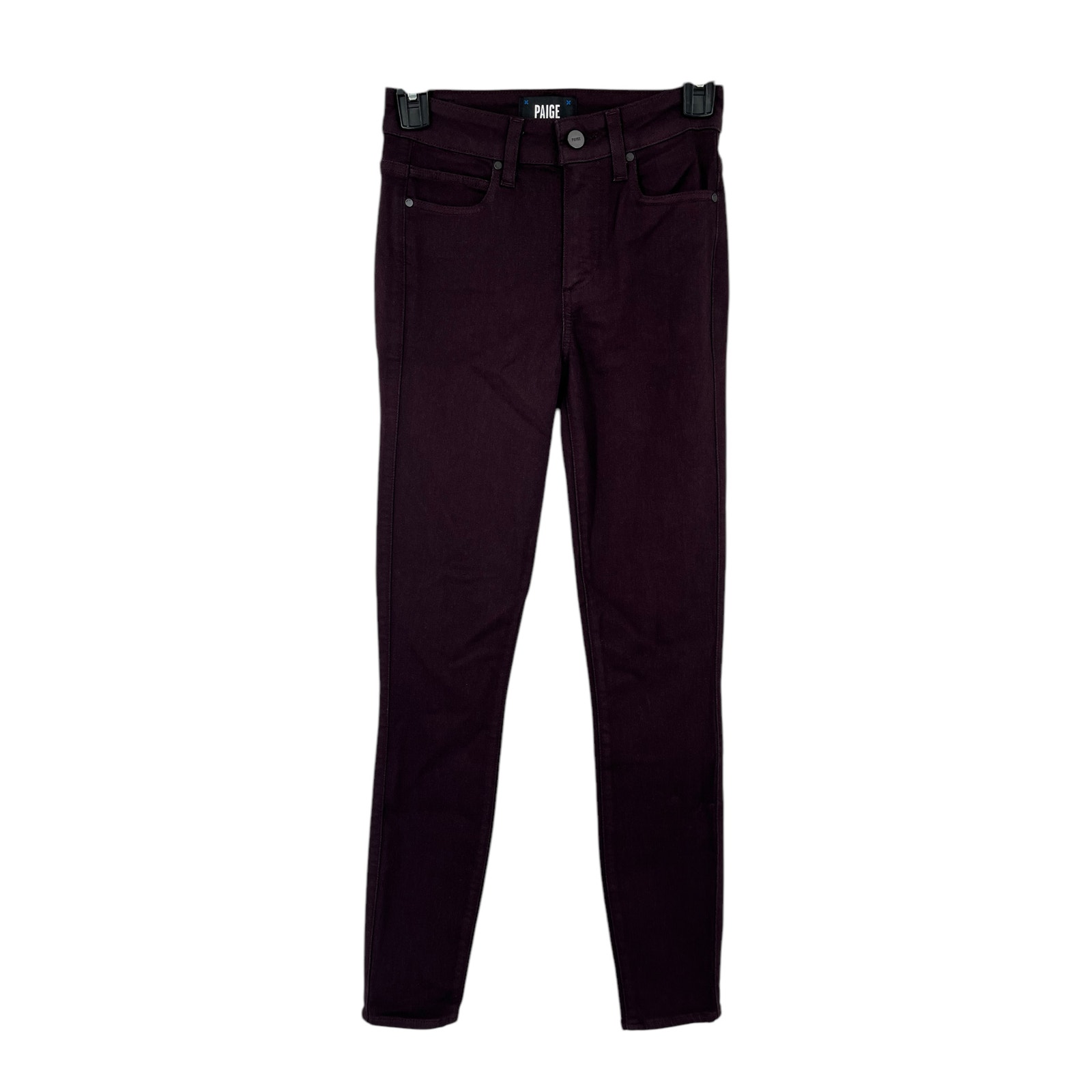 Paige Jeans Hoxton High Rise Skinny Ankle purple size 24
