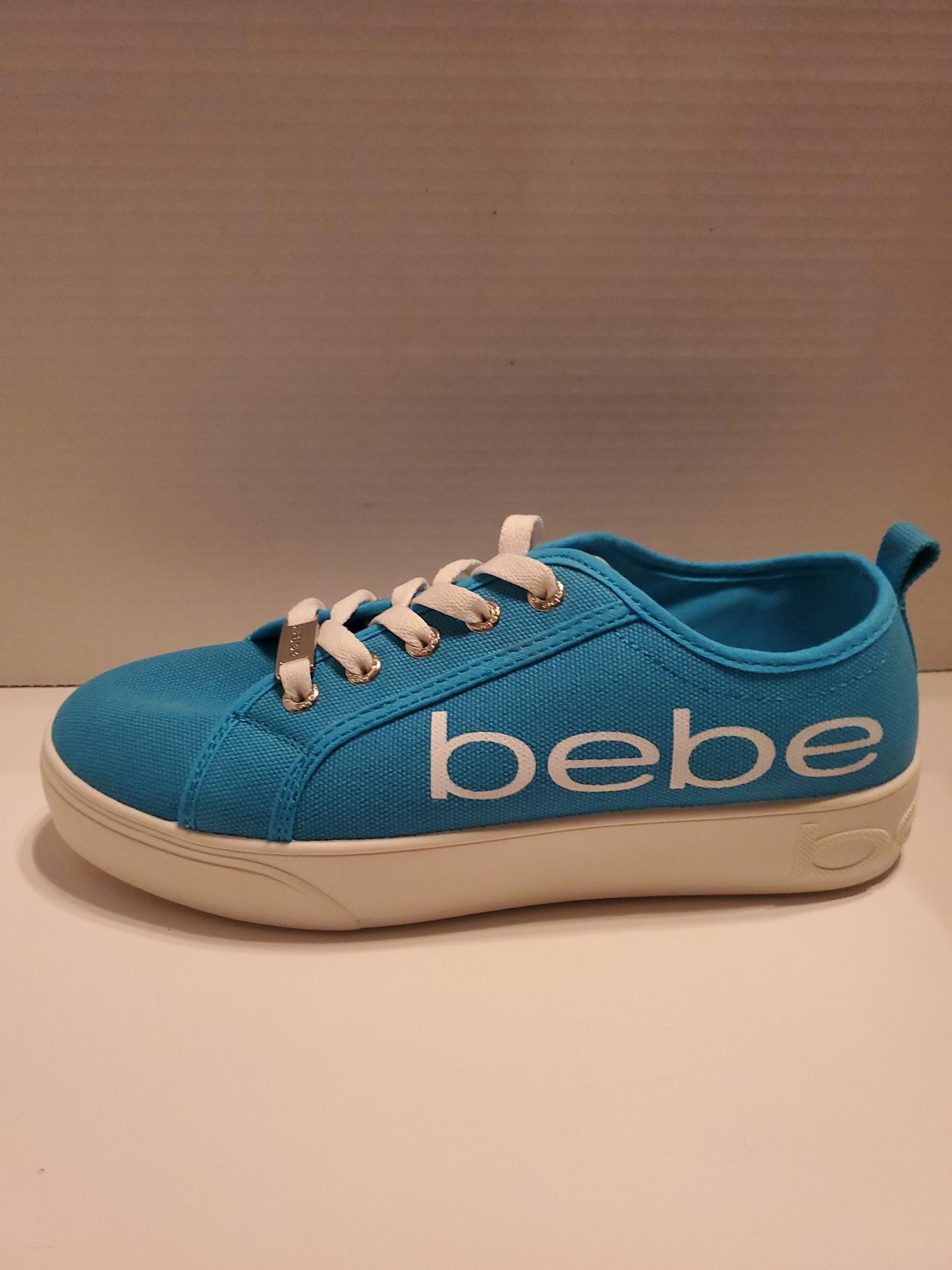 Bebe Women's Logo Platform Fashion Sneakers Size 8.5