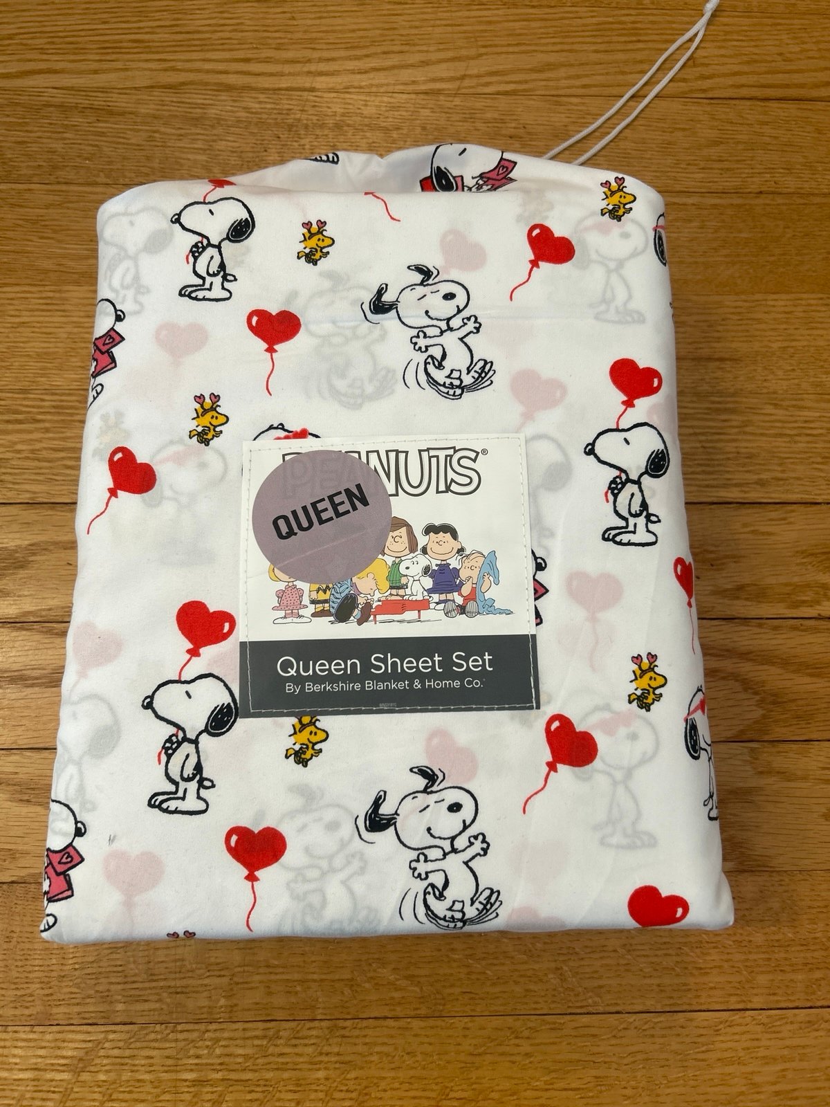 Peanuts Snoopy Queen Valentine Sheets