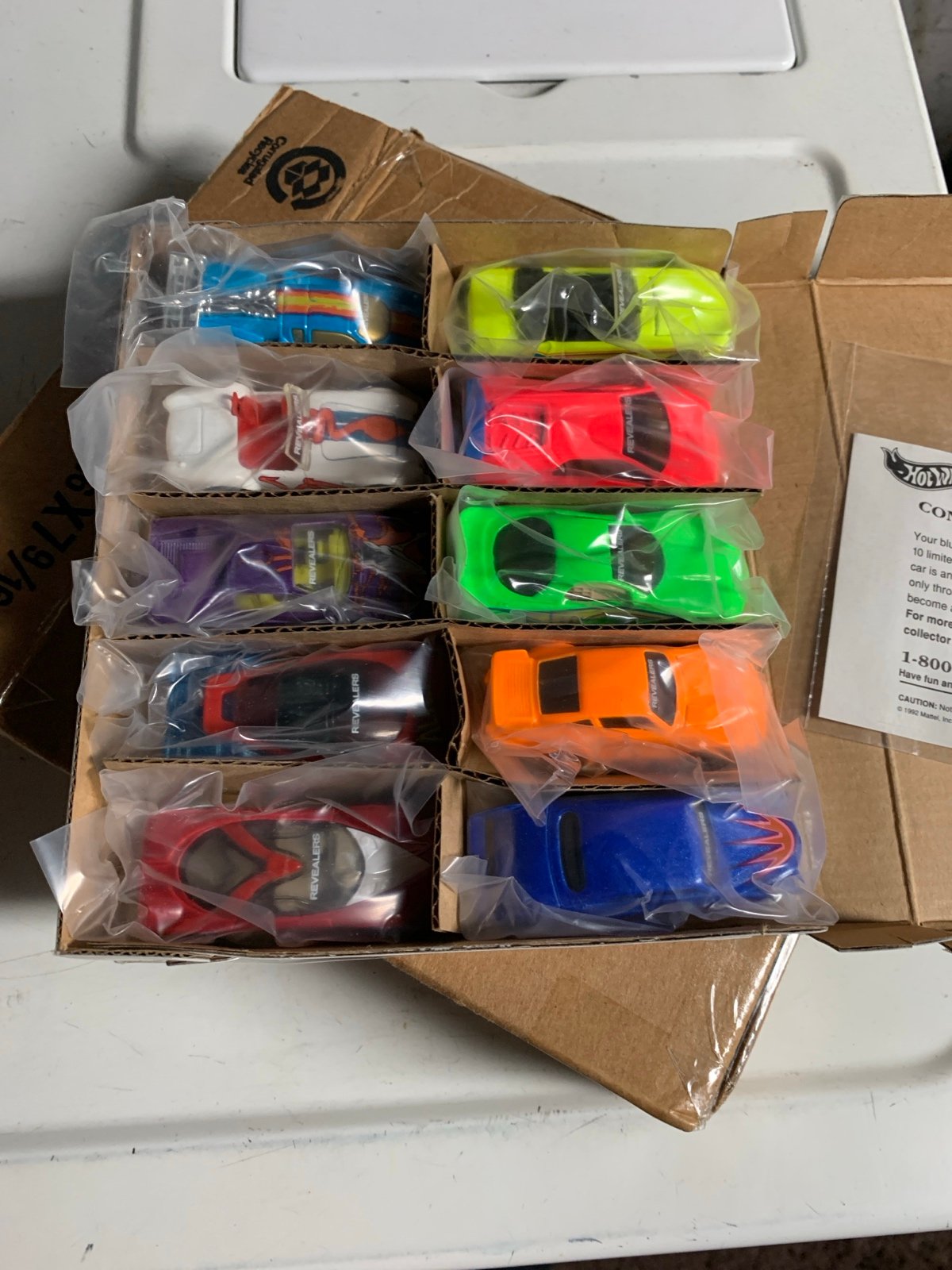 Hot wheels 10 car limited edition set ,very rare