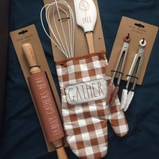 Rae Dunn Fall Family Gather kitchen set