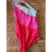 Summersalt The Sidestroke - Lava & Hibiscus & White Sand one piece swimsuit sz 1